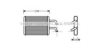 AVA QUALITY COOLING KA6045 Heat Exchanger, interior heating